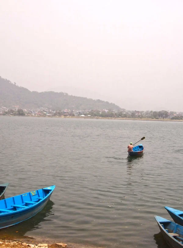 Pokhara Phewa lake